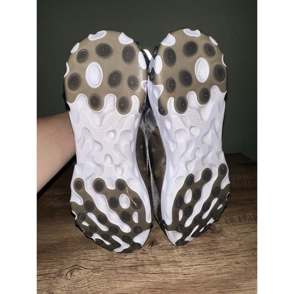 RARE🔥 Nike React Element 87 Anthracite Charcoal See Through Sneaker Sz 7.5 2018 - Picture 7 of 9